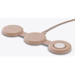 Satechi OntheGo 3-in-1 Wireless Charger - Desert Rose (ST-QTG31R) - iStore