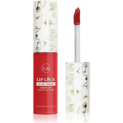J,Cat Beauty Lip Lock dlouhotrvající tekutá rtěnka s matným efektem 103 First Response 10 g