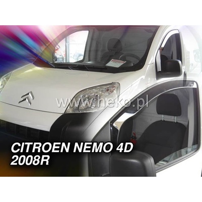 Deflektory Fiat Fiorino, 2008-2024 predné