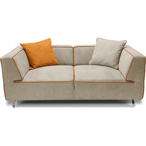 Bogdan Furniture I Канапе - двойка Мебели Богдан Mod Tudor, 172/98/68, сив