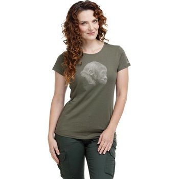 Bushman tričko ZOO gorila W dark green