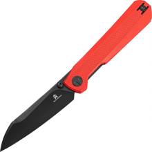 Bestechman Curvee AEB-L Black PVD with Red G10 handle BMK20E