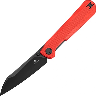 Bestechman Curvee AEB-L Black PVD with Red G10 handle BMK20E