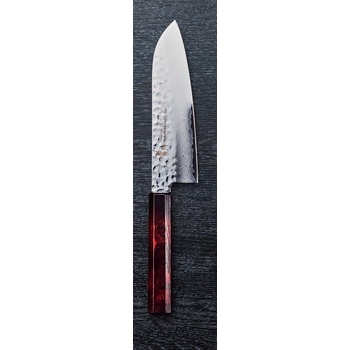 Sakai Takayuki Nanairo Santoku japonský damaškový nůž VG10 rukojeť ABS octagonal 17 cm