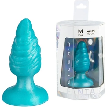 Фентъзи анален плъг, термореактивен ефект, 9, 2см. - SilexD Melty Anal Plug (D-245453)