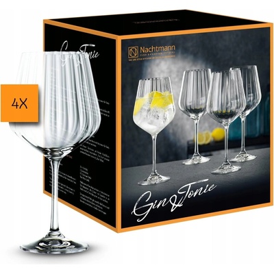 Nachtmann žiadna značka Poháre na koktaily Spiegelau & Gin&Tonic priehľadné 4 x 640 ml