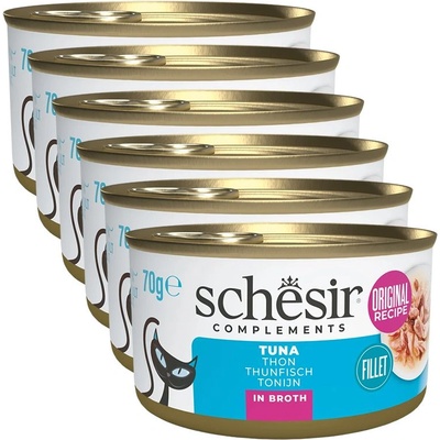 Schesir Счесир кот тон на пара 6 x 70 г