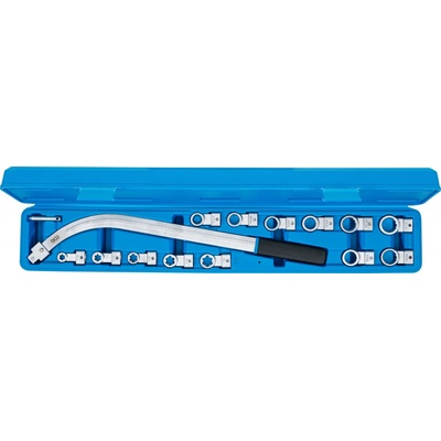 BGS technic Sada klíčů pro napínací kladky 12hran 12 - 19 mm / E-profil E10 - E18 15dílná BGS 1312