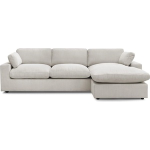 Bobochic Бежов ъглов диван от рипсено кадифе Belair - Bobochic Paris (WT-HILO-N--U4W_2 P929)