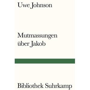 Mutmassungen über Jakob (ISBN: 9783518242414)