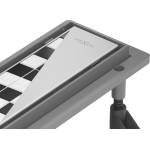 Mexen Flat Abs Flat ABS линеен сифон 2в1 80 см, инокс - 1069080 (1069080)