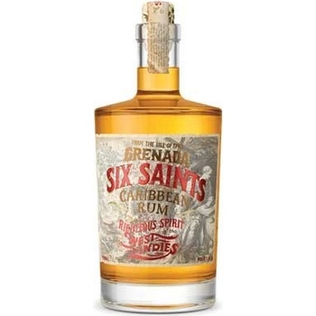 Six Saints Caribbean Rum 41,7% 0,7 l (čistá fľaša)