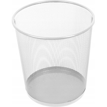 Leviatan Kôš na odpadky kovový 12 l biely