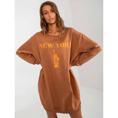 Viton Sweatshirt-VI-BL-3212.15X-brown-green hnedá