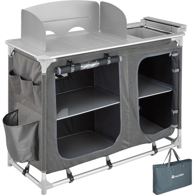 tectake kempingová kuchyňka 116x52x107cm – Zboží Dáma