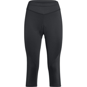 Vaude Дамски 3/4 панталон за колоездене Vaude Women's Matera 3/4 Tights Cycling bottoms - Black - размер 40 (EU) (155-2293-0114)