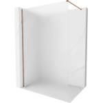 Mexen Kioto-X душ кабина Walk-in 110 x 200 cm, матирано 10 mm, розово злато - 800-110-101-60-30-X (800-110-101-60-30-X)