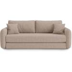 Micadoni Бежов сгъваем диван 225 cm Dormi - Micadoni (MIC_3SF_138_F1_DORMI2)