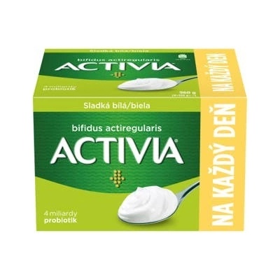 Danone Activia Sladká bílá 8 x 120 g