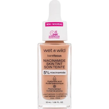 Wet n Wild Bare Focus Niacinamide Skin Tint ľahký hydratačný make up light medium 32 ml
