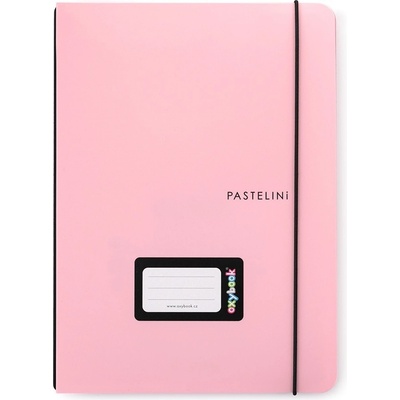 Oxybook Oxybag Sešit PP A5 PASTELINI růžový