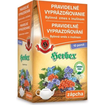 Herbex Pravidelné vyprazdňování s inulinem 10 x 14 g
