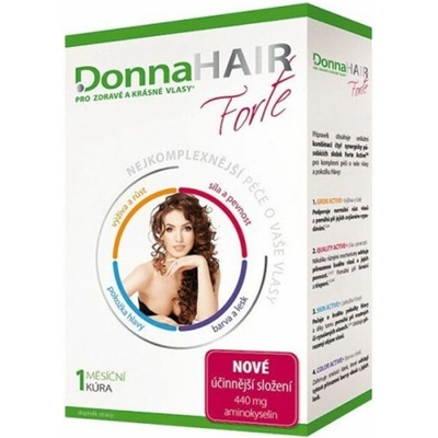 Simply You Donna Hair Vitamíny na vlasy Forte 30 kapsúl