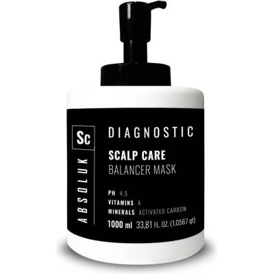 Absoluk Diagnostic Scalp Care Balancer Mask maska na mastný vlas 1000 g
