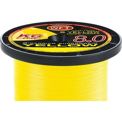 WFT kg šnúra 8.0 žltá 150m 0,12mm 15kg
