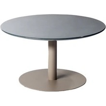 Tribu T-Table 90x35 cm rám lakovaná nerez wenge deska glazovaný lávový kámen linen