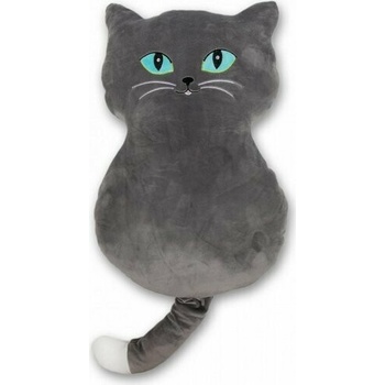 PADU Vankúšik microElastan Cat sivý 50x30