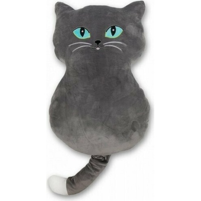 PADU Vankúšik microElastan Cat sivý 50x30