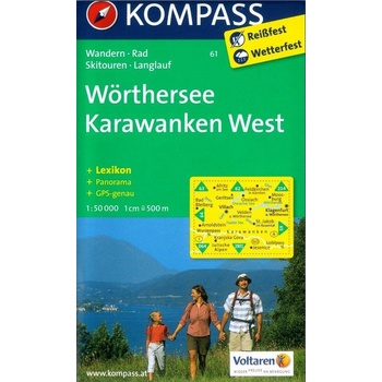 Wörthersee Karawamken West 1:50t kompas 61