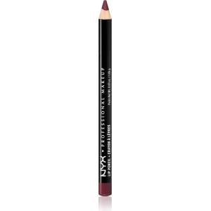 NYX Professional Makeup Slim Lip Pencil прецизен молив за устни цвят Plum 1 гр