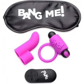 XR Brands Комплект секс играчки с презаредим вибратор Bang! Couple's Kit