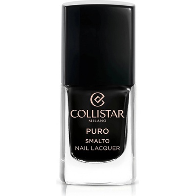 Collistar Puro Long-Lasting Nail Lacquer dlouhotrvající lak na nehty 313 Nero Intenso 10 ml