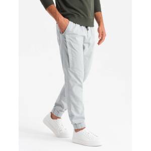 Ombre Clothing Мъзки спортен панталон светло сиво Ombre Clothing Ombre Clothing | Siv | МЪЖЕ | 34/32