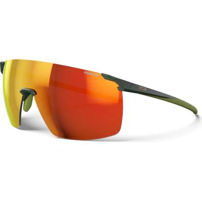 Julbo Очила за колоездене Julbo Faster Reactiv LA S1-3 Cycling glasses - Green Army / Yellow / Multilayer Red (205-7250-0211)