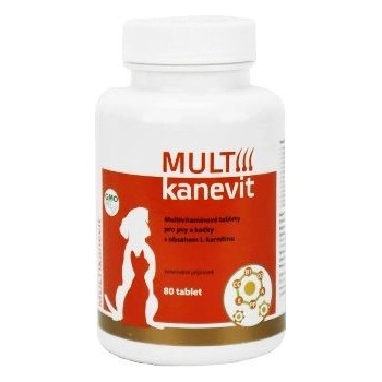 MULTIcanevit tablety pre psy a mačky 80 tbl