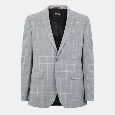 Boss Яке Boss Men's Jasper Formal Jacket - Open Grey