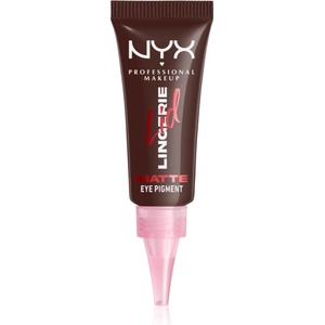 NYX Cosmetics Lid Lingerie кремави сенки са очи цвят Mocha Mesh 6ml