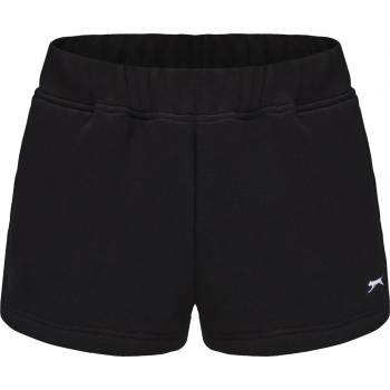 Image 1 of Slazenger Дамски поларени къси панталони Slazenger Fleece Shorts Womens - Black