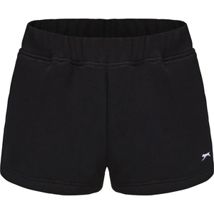 Slazenger Дамски поларени къси панталони Slazenger Fleece Shorts Womens - Black
