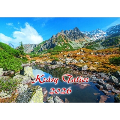 Krásy Tatier Nástenný 2026