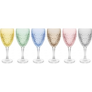 Bohemia 1845 Чаша за вино Bohemia 1845 Nicolette MIX 320ml, 6 броя