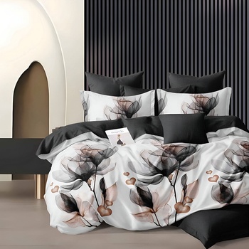 EmonaMall Двулицево спално бельо EmonaMall, 6 части - Модел S18107 (S18107-12000d)