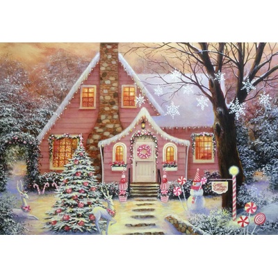 Alipson Puzzle - Puzzle Sugar Plum Cottage - 1 000 piese