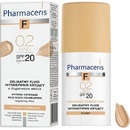Pharmaceris F-Fluid Foundation intenzivně krycí make-up s dlouhotrvajícím efektem SPF20 2 Sand For All skin Types with Imperfections 30 ml