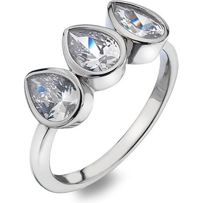 Hot Diamonds Třpytivý prsten Emozioni Acqua Amore ER026
