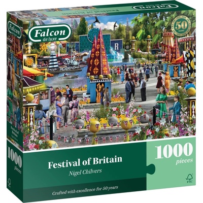 FALCON Festival Británie 1000 dielov